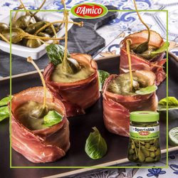 Каперсы по-сицилийски Damico Sicilian style 290 гр Италия