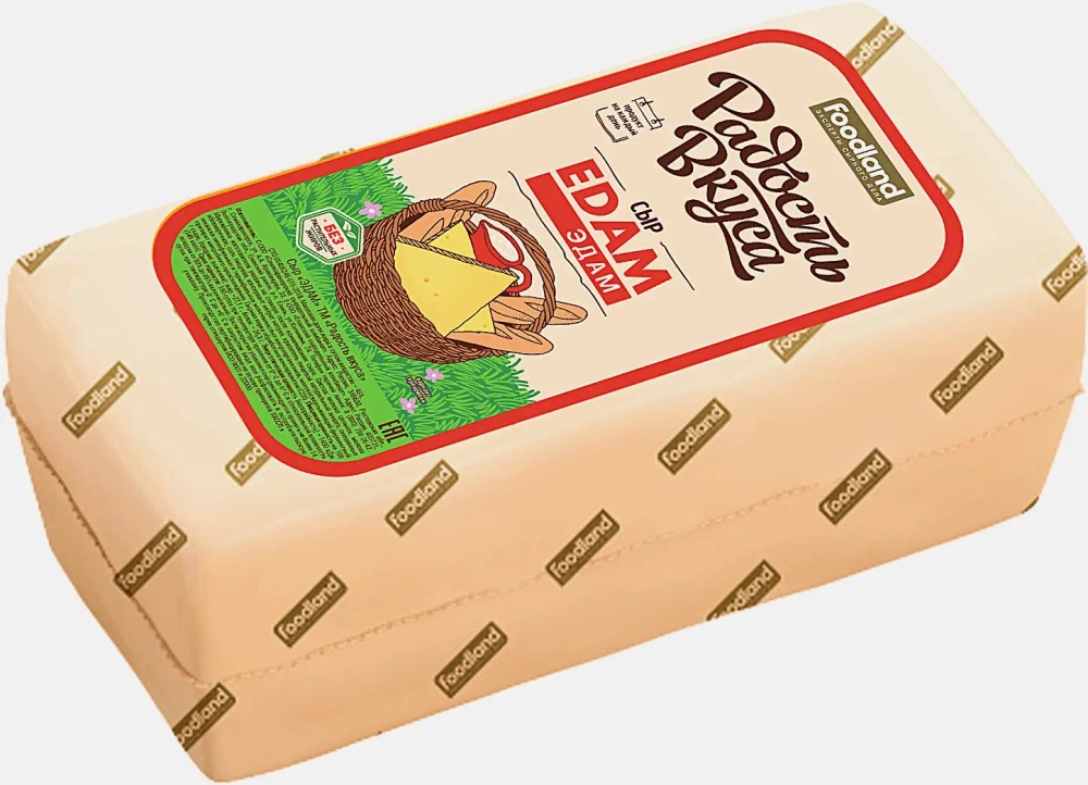 Сыр Радость вкуса Эдам 45% весовой