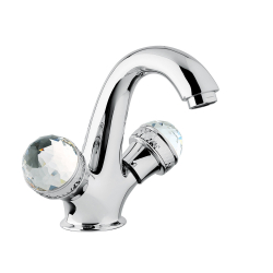 Смеситель для раковины с кристаллами Migliore Axo Crystal 18490 хром купить