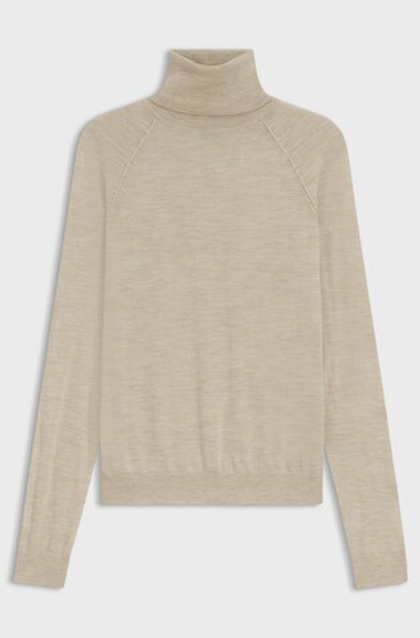 BOSS Водолазка из тонкой шерсти