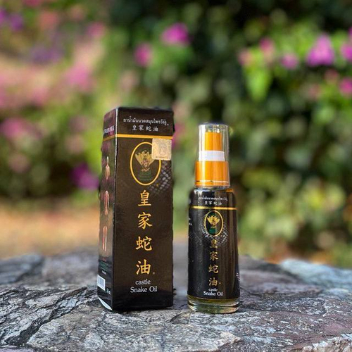 Тайское лечебное массажное масло на травах (формула № 1) Castle Snake Oil Rungruangchai
