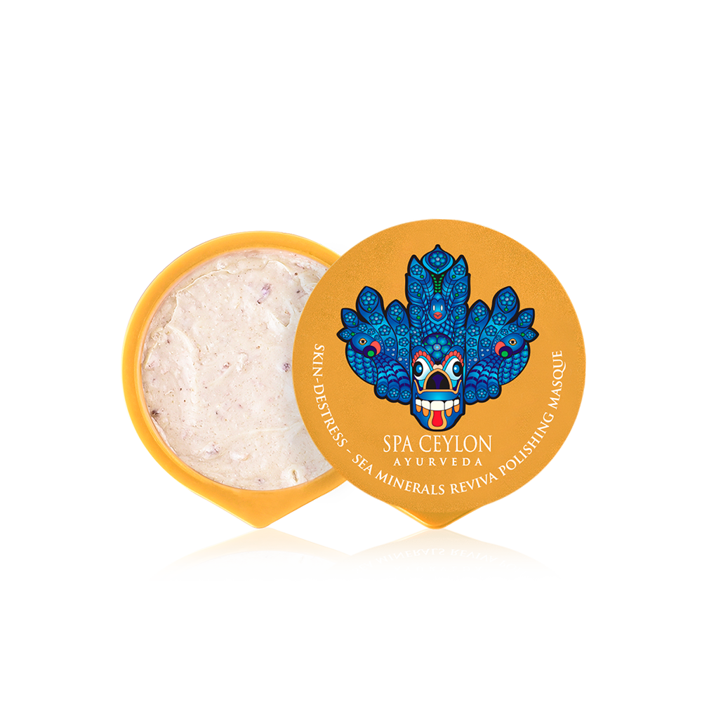 Полирующая восстанавливающая маска с морскими минералами "СЧАСТЛИВАЯ КОЖА" (15 гр)
