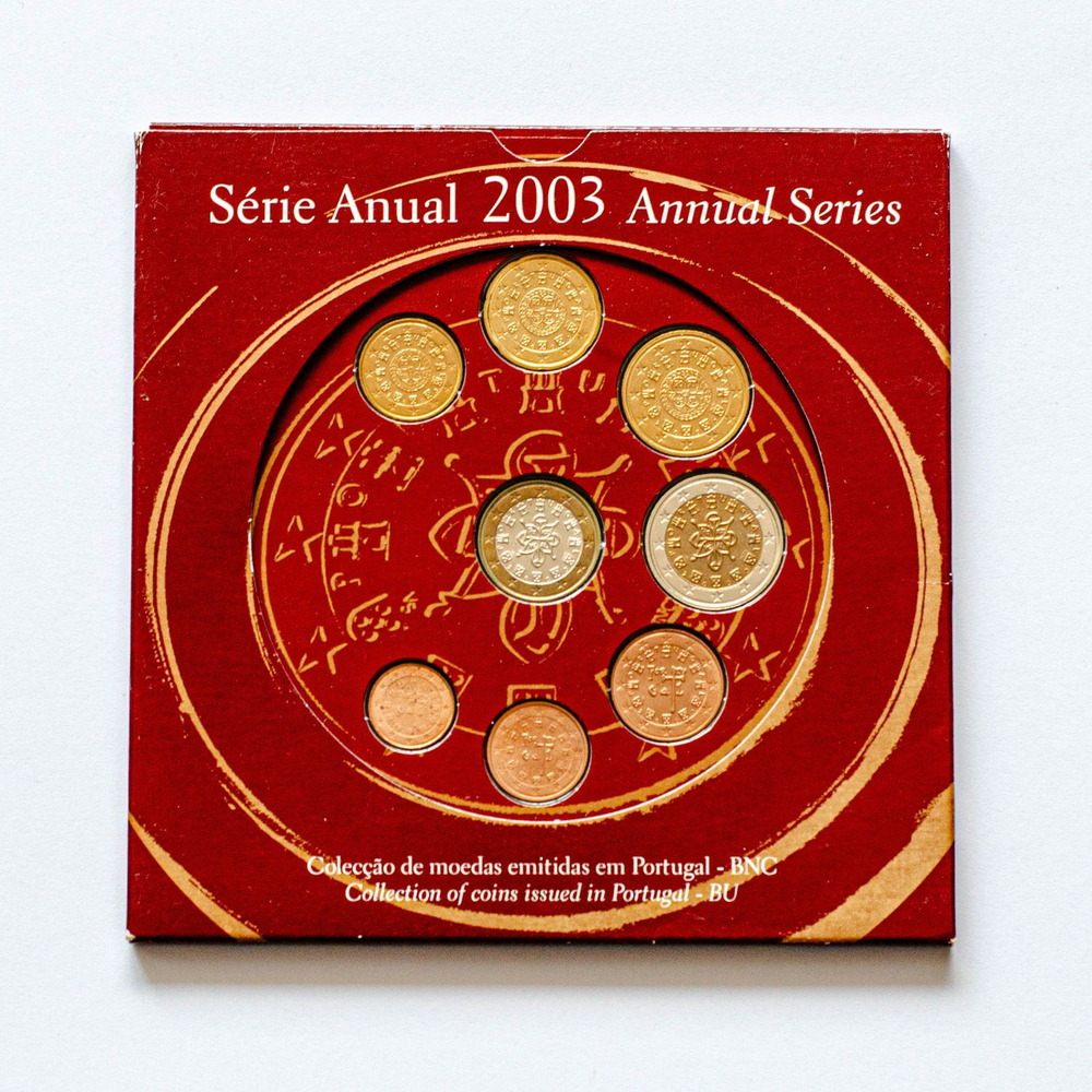 Portugal 2003 Year Set – Brilliant Uncirculated Coins