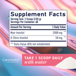 SMNutrition, мио- и D-хироинозитол, 123 г (4,34 унции)