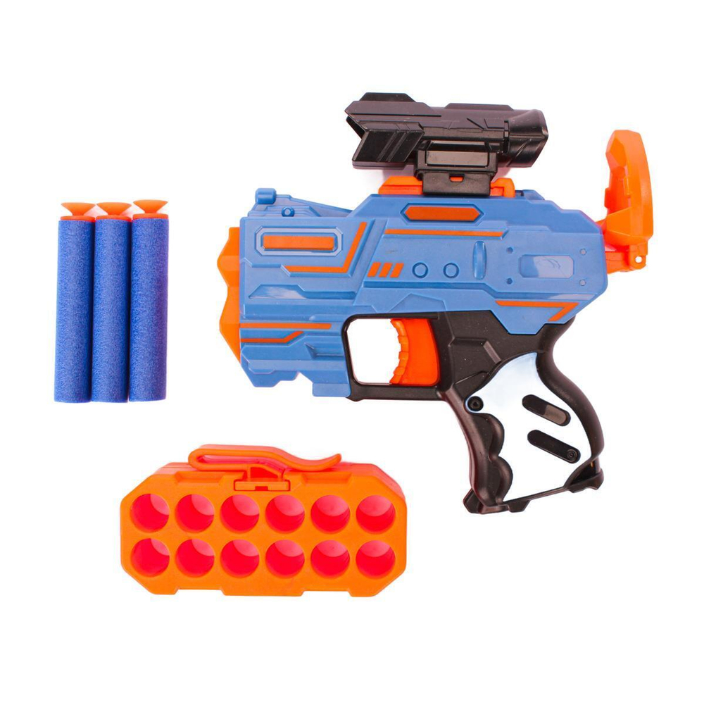 Пистолет с мягкими пулями, коробка 6009A