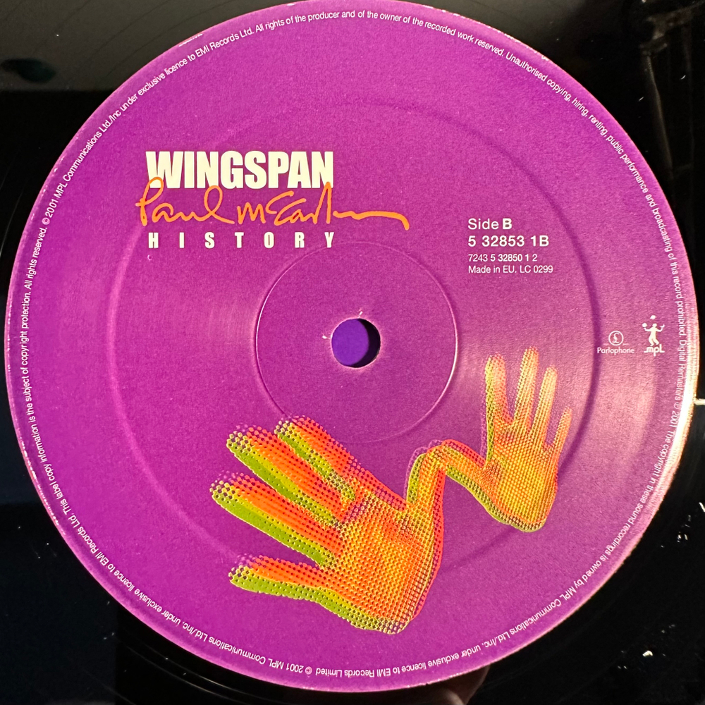 Paul McCartney - Wingspan - Hits And History 4LP (Европа 2001г.)