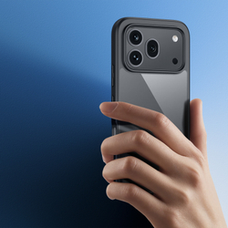 Чехол прозрачный с черными рамками для смартфона Honor 600 и 600 Pro, серия Aimo Series от Dux Ducis