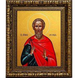 Леонид Коринфский Святой мученик. Икона на холсте.