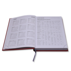 Ежедневник Lediberg Tucson Бордовый