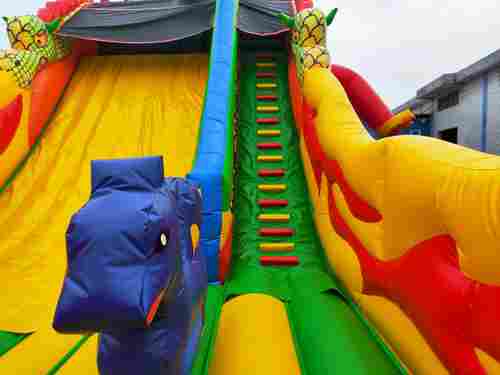 Коммерческий надувной батут "Змей Горыныч 2", 11x6x8.5 м.