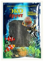 VladOx Экогрунт Грунт Чёрный кристалл 3-5 мм, 7 кг