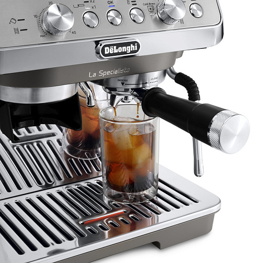 DeLonghi La Specialista Arte Evo Cold Brew Grey Metallic