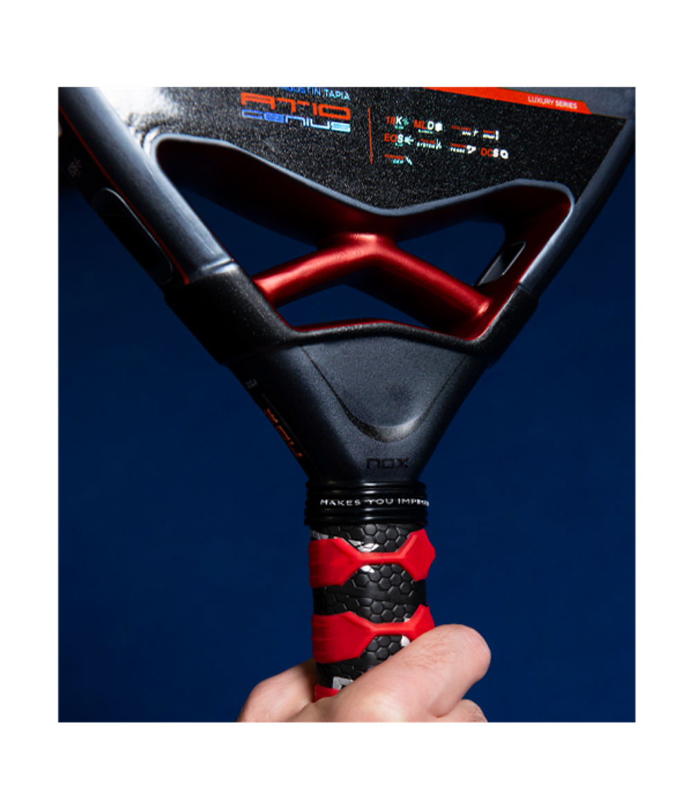 Ракетка NOX AT10 Genius 18K Alum 2025 — контроль и мощность