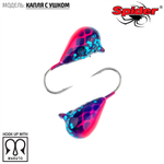 Мормышка вольфрамовая Spider 1150 "Капля с ушком" (5мм, 1.9гр)