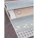 Ковер 2484- LIGHT CREAM - коллекция SOFIT 0,8*1,5м Cream