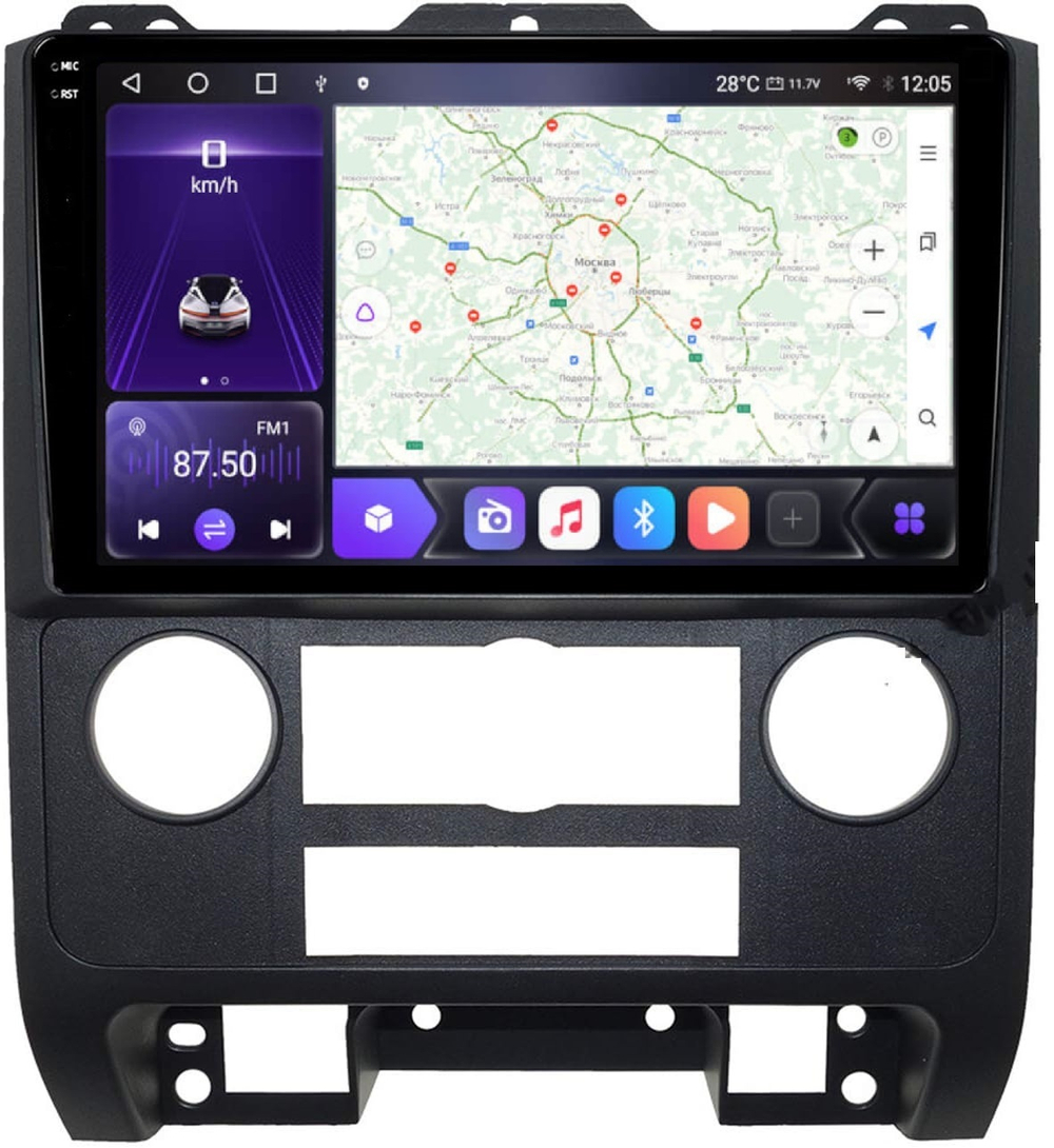 Магнитола для Ford F-150 2009-2014 - Carmedia SF-9014 QLed+2K, Android 12, TS10, CarPlay, 4G SIM-слот