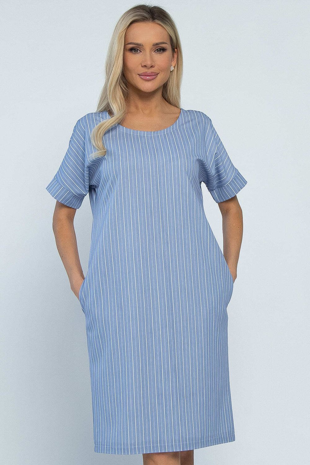 Платье Покоряя сердца (джинс) П13460-1М LT Collection