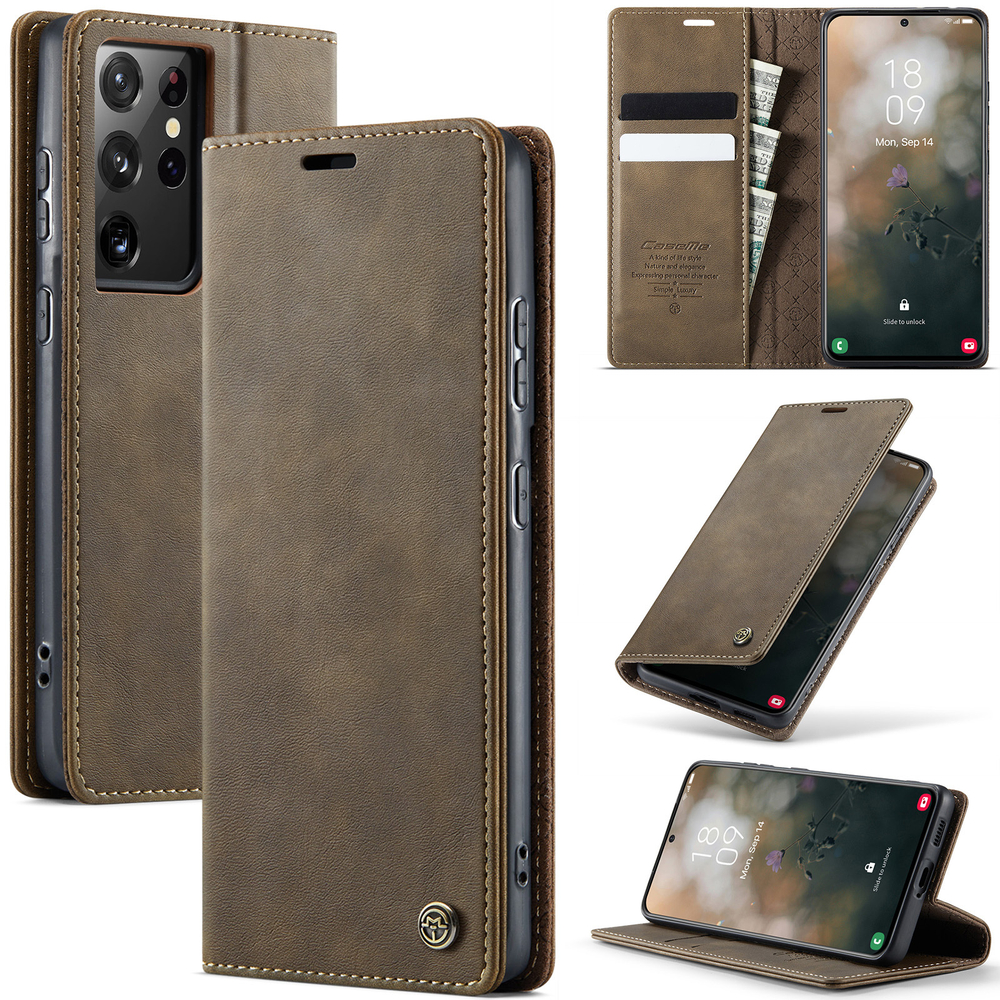 Чехол-книжка CaseMe RFiD Samsung Galaxy S21 Ultra
