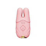 Розовые виброзажимы на соски Nave (Цвет: розовый)