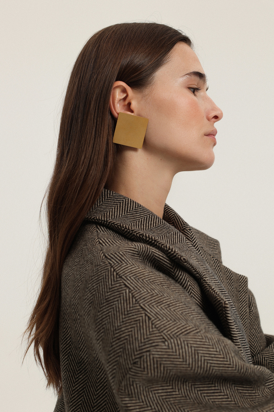 Серьги-квадраты