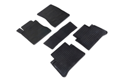 Резиновые коврики Сетка для Mercedes-Benz E-Class W211 2002-2009 Seintex.00886