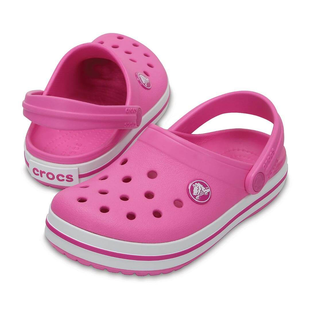 Обувь Крокс сабо детские Crocband Party Pink