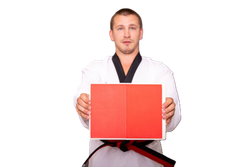 Доска для разбивания многоразовая красная 12 мм