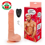 Телесный вибромассажер с возвратно-поступательными движениями