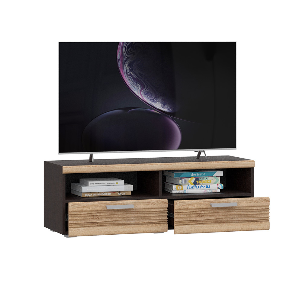 Тумба ТВ Асти ТБ-003, Дуб сонома, Венге