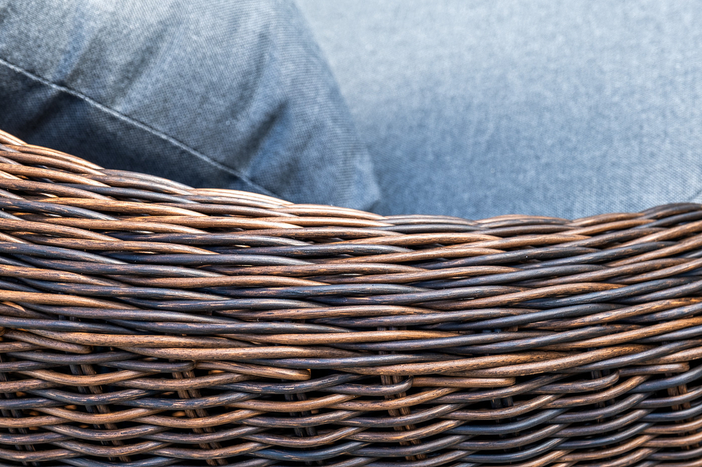 "Барселона" лаунж-зона из искусственного ротанга, цвет коричневый