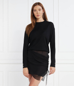 Хлопковый свитер Patrizia Pepe - черный(8K0153 KM36)