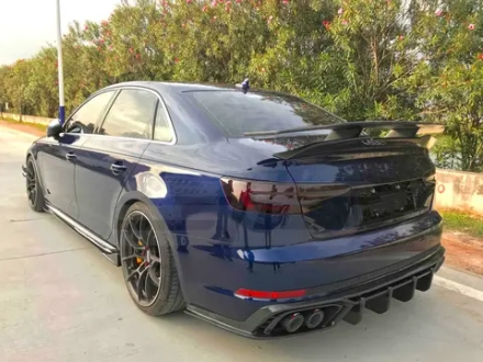 Карбоновый спойлер для AUDI A4 S4 B9 B9.5 2017+ Ауди аэродинамический обвес