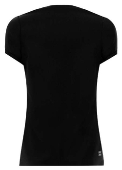 Футболка для девочки теннисная Bidi Badu Girls Crew - черный