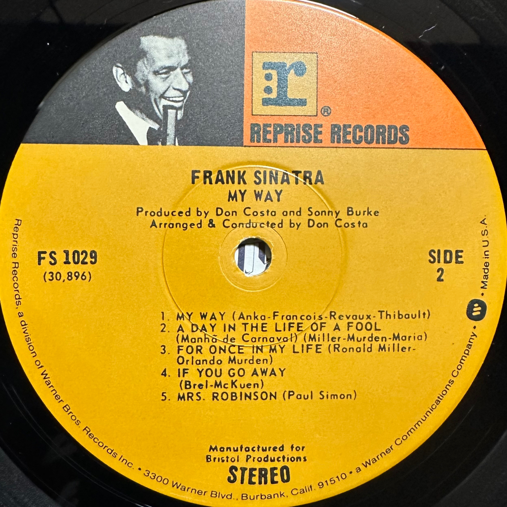 Frank Sinatra - My Way (США 1976г.)