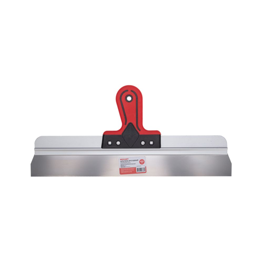 Шпатель фасадный, нержавеющая сталь, 450мм, 2-компонентная ручка REXANT