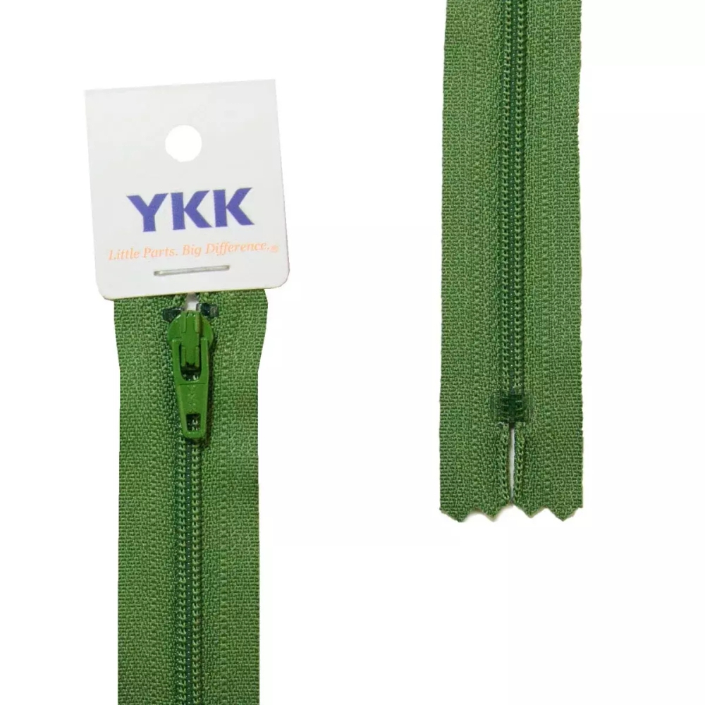Молния витая, цв.528 неразъемная YKK Тип 3 20 см