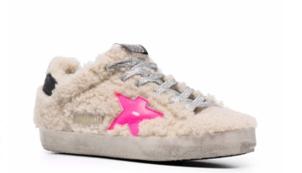 Зимние Кеды GOLDEN GOOSE 'SUPERSTAR' С МЕХОМ