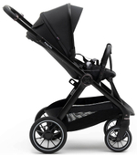 Коляска Agex Prima Pro 3 в 1 с автокреслом i-Team ATG080 Grey APA657 Midnight Grey (Темно-серый)