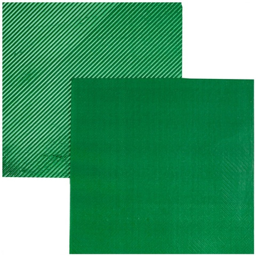 Салфетка фольгированная в мятном цвете, 33 см, 6 шт