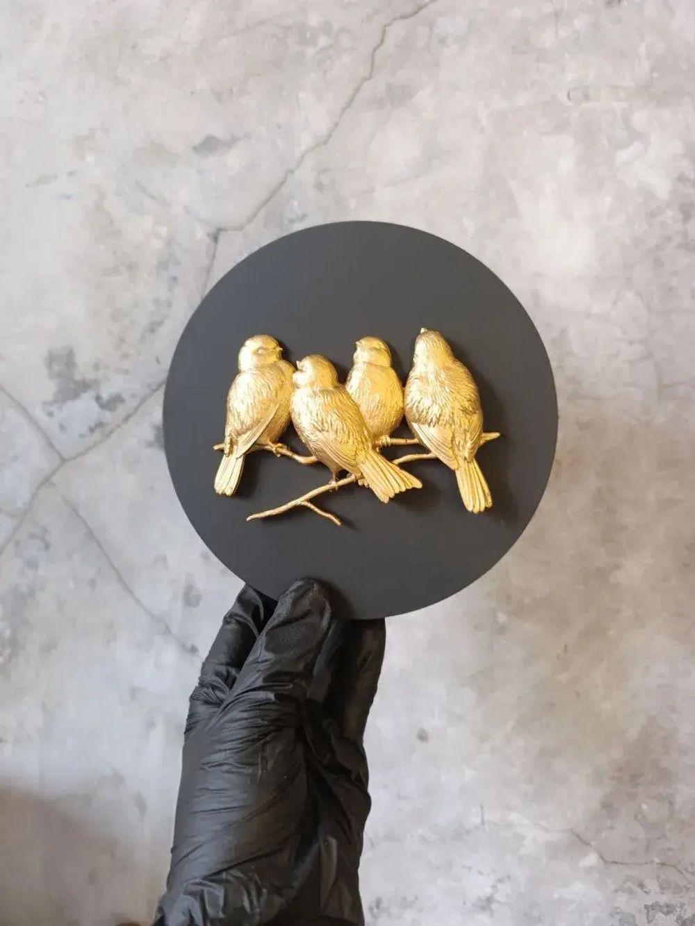 Панно 15 см. на стену Птички