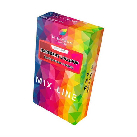 Spectrum Mix Line - Barberry Lollipop (Барбарисовая конфета) 40 гр.