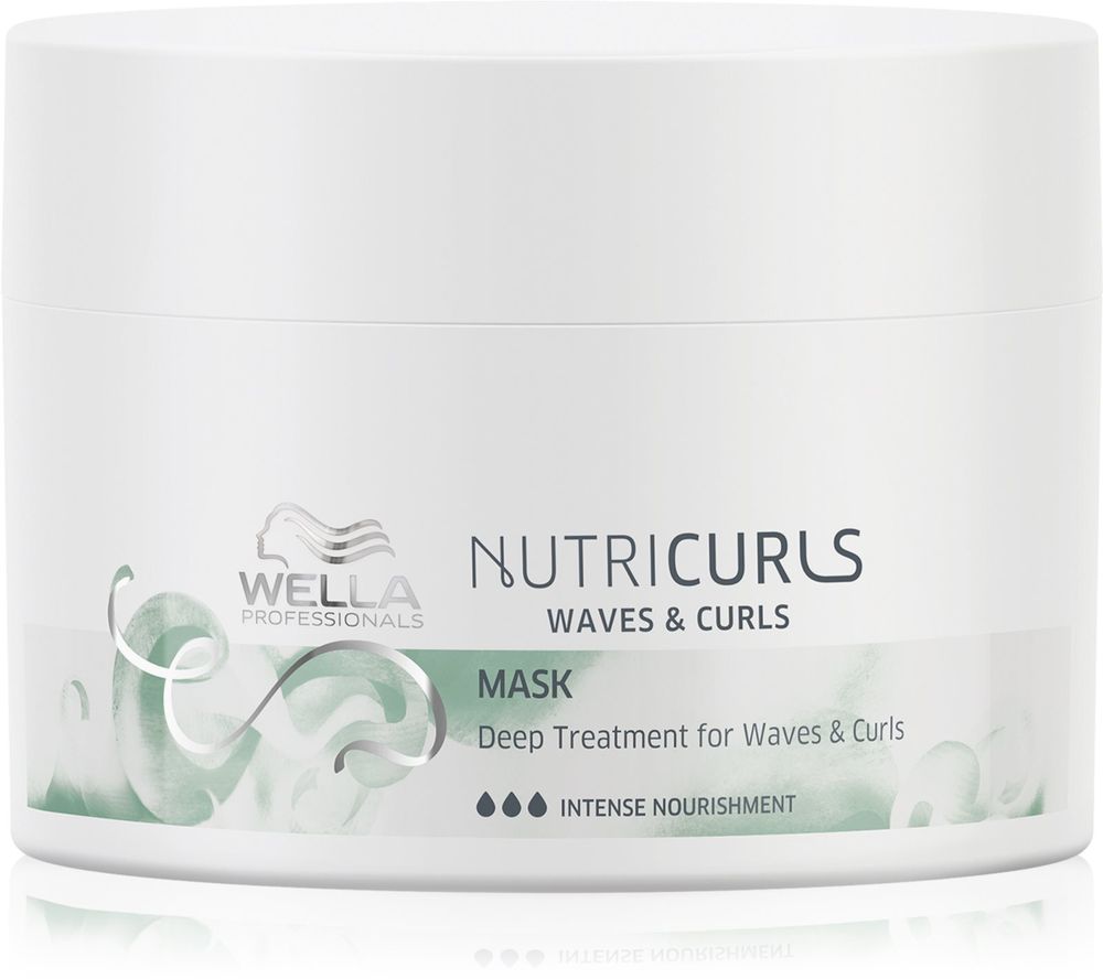 Wella Professionals Nutricurls Waves &amp; Curls - разглаживающая маска для кудрявых и волнистых волос /   150  ml  / GTIN 3614227348943