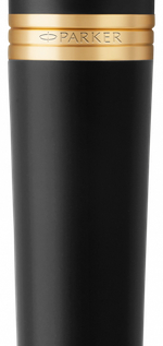 Перьевая ручка Parker Urban Core, (матовый черный лак) Muted Black GT, F309, перо: F, цвет чернил: blue, в подарочной упаковке.