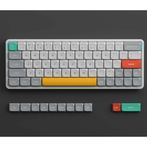 NuPhy Air60 V2 Brown Switch Iconic White