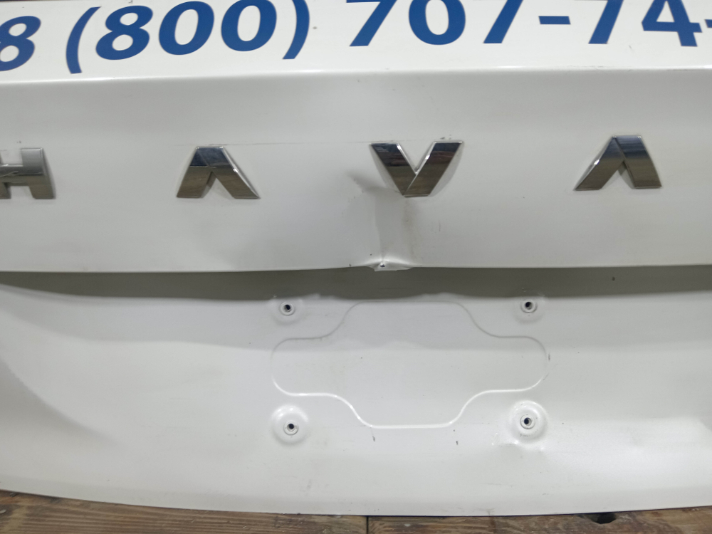 Крышка багажника + стекло заднее Haval Jolion 21-нв Б/У Оригинал 6301600XST11AD