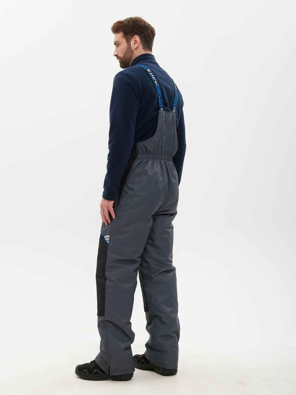 Костюм зимний Полюс LUX V-2 ткань Cell цвет Серый/Черный