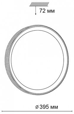 Накладной светильник Sonex Shiny 3049/DL