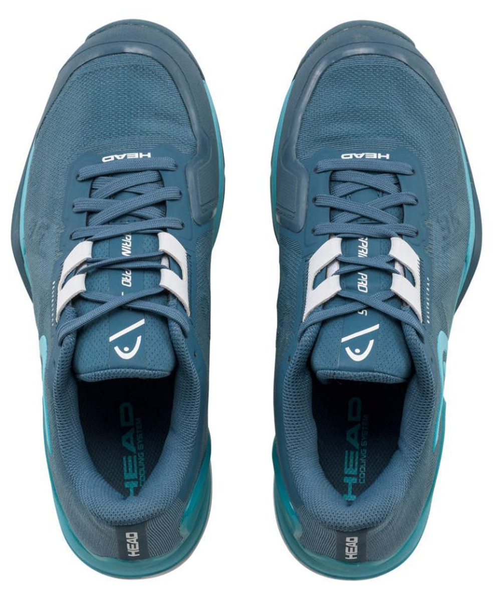 Женские Кроссовки теннисные Head Sprint Pro 3.5 - bluestone/teal