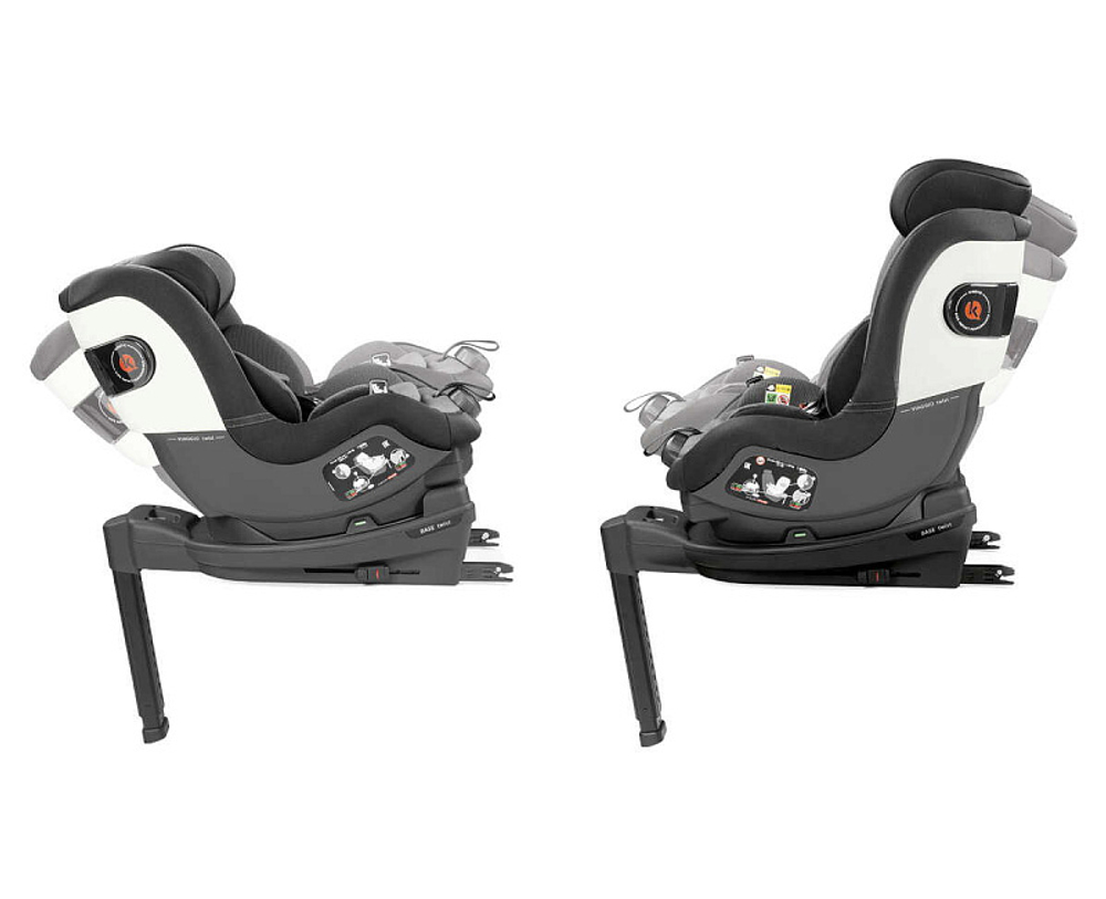 Автокресло Peg Perego Viaggio Giro (9-18 кг) с базой 360 Isofix Crystal Black