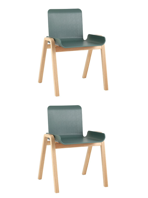 Стул Harbour зеленый 2 шт.